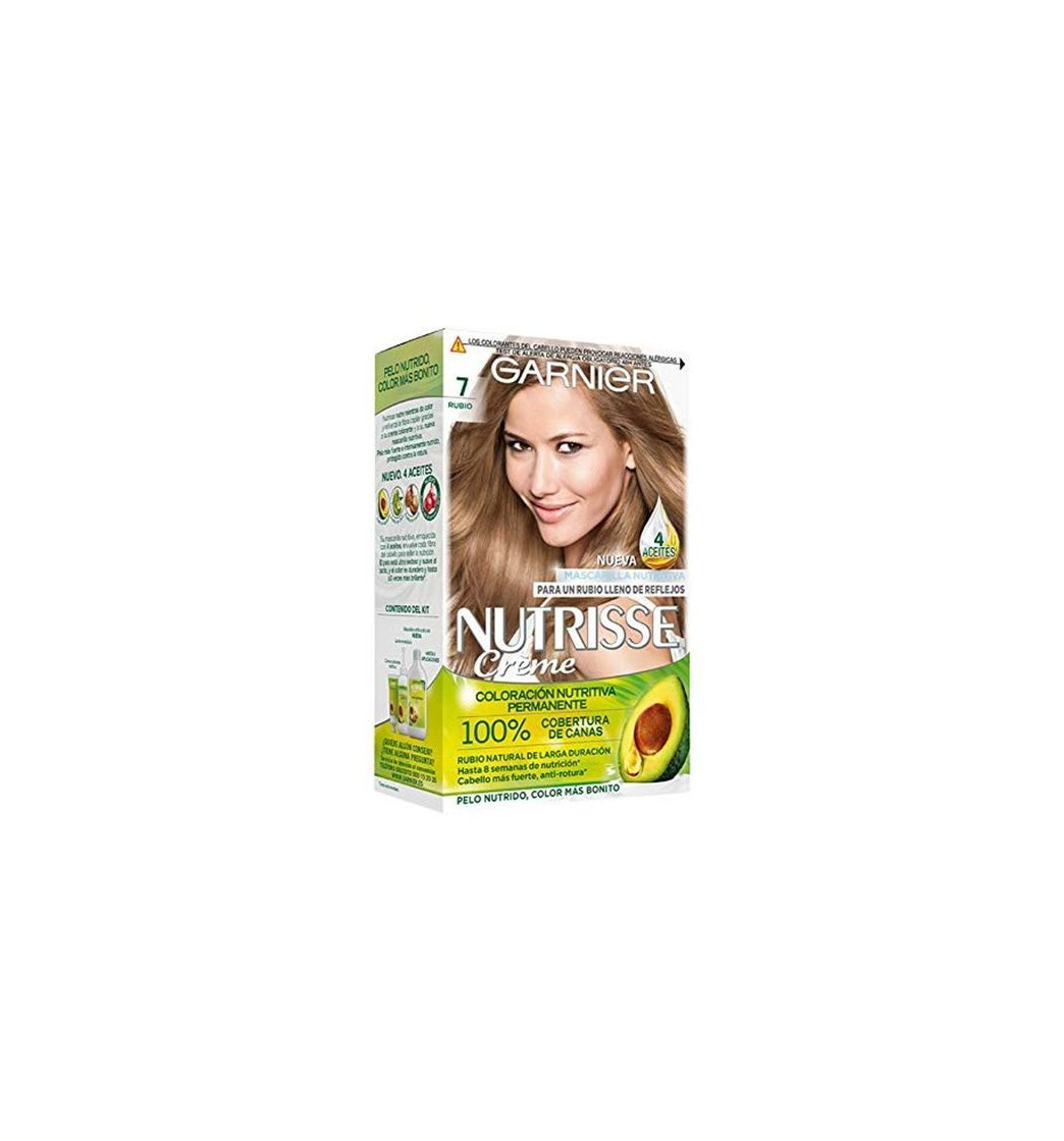Social Garnier Nutrisse Creme coloración permanente con mascarilla nutritiva de cuatro aceites