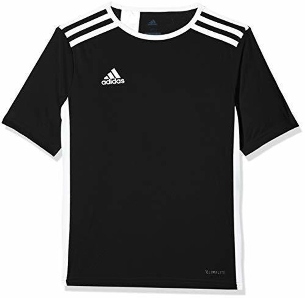 Social adidas Entrada 18 JSY Jersey, Hombre, Negro