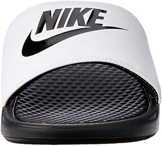 Nike Benassi JDI, Chanclas Unisex Adulto, Blanco