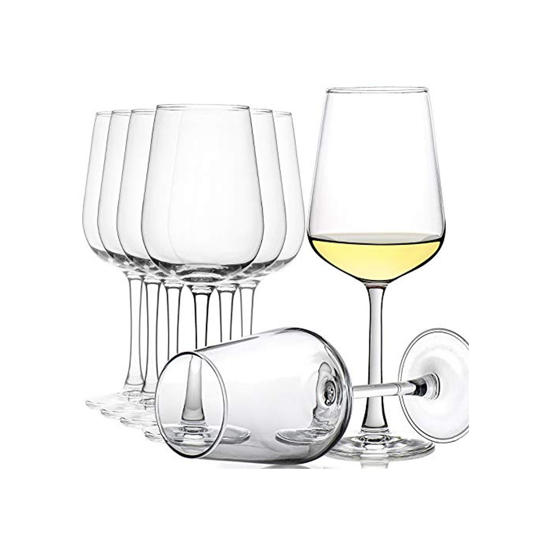 Products CREST Juego de 8 copas de vino blanco