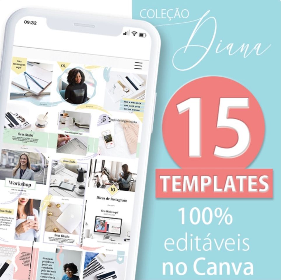 Fashion São 15 posts totalmente editáveis💕