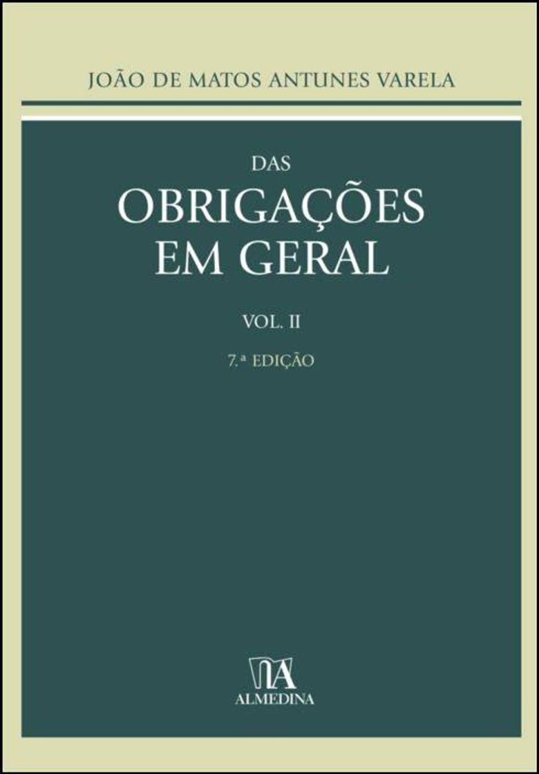 Libros Das Obrigações em Geral - Volume II