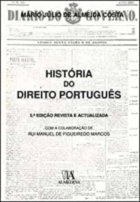 Libro História do Direito Português