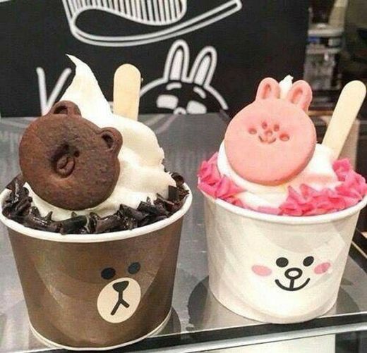 Rabbit and Bear Ice Cream