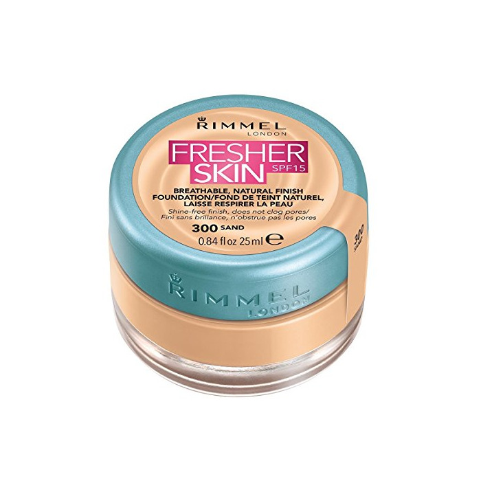 Rimmel London Fresher Skin Base de Maquillaje Tono 300 Sand