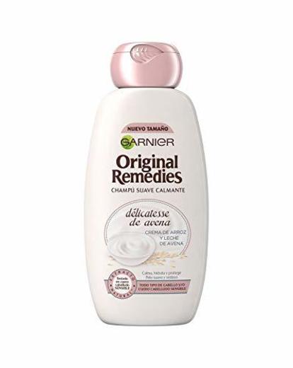 Garnier Original Remedies Delicatesse de Avena Champú Cuero Cabelludo Sensible