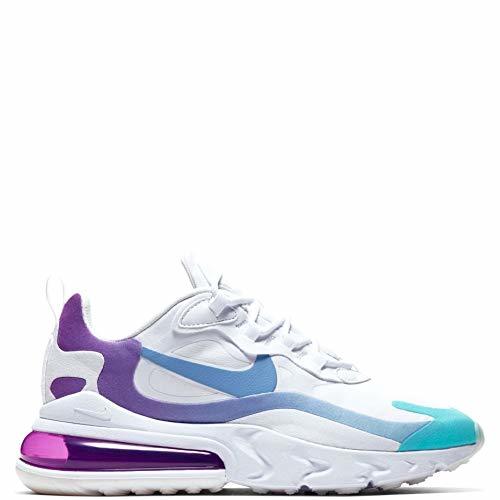 Fashion Zapatillas Deportivas de Mujer NIKE Air MAX 270 React en Tela Blanca