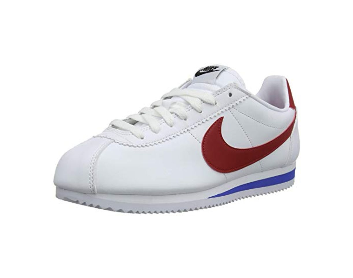 Fashion Nike Classic Cortez Leather, Zapatillas para Mujer, Blanco