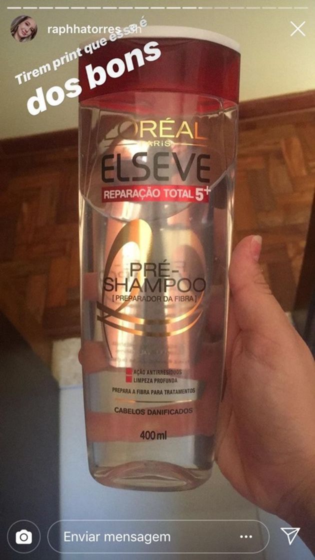 Moda Pré shampoo 