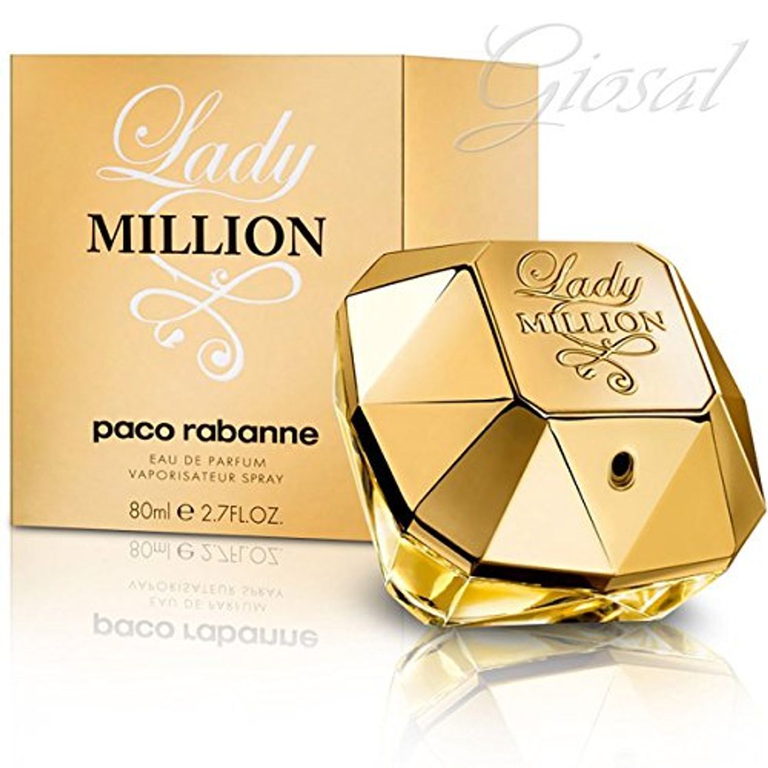 Belleza LADY MILLION EAU DE PERFUME vapo 80 ml ORIGINAL