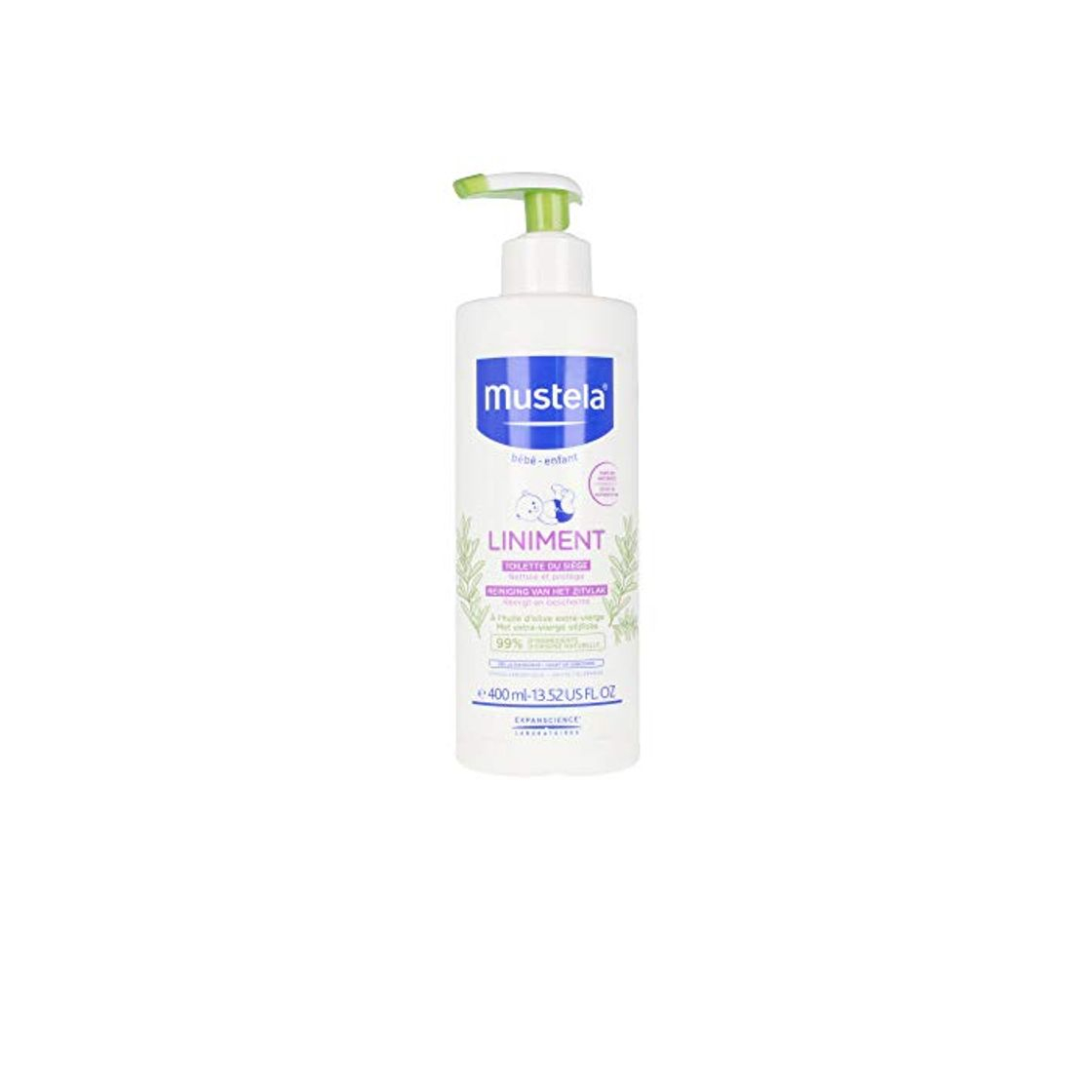 Producto Mustela Liniment Diaper Change Cleanser 400ml