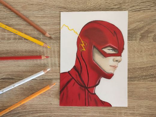 The Flash drawing 