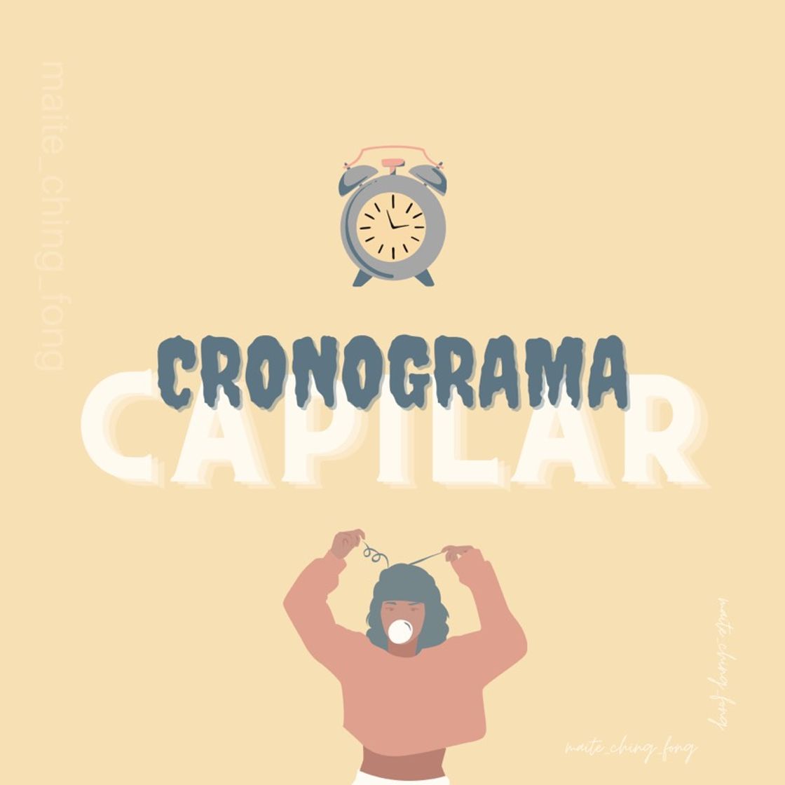 Social Cronograma capilar 🌸