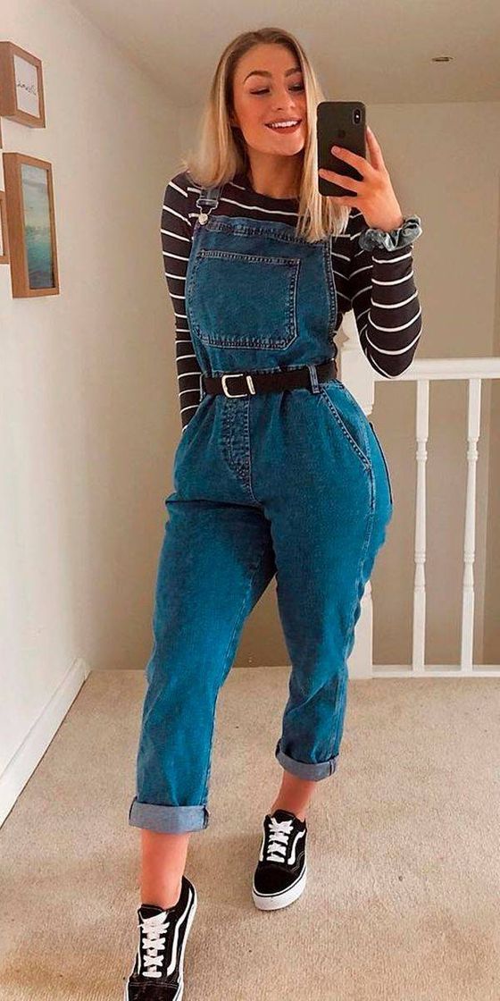 Fashion Macacão jeans 💓