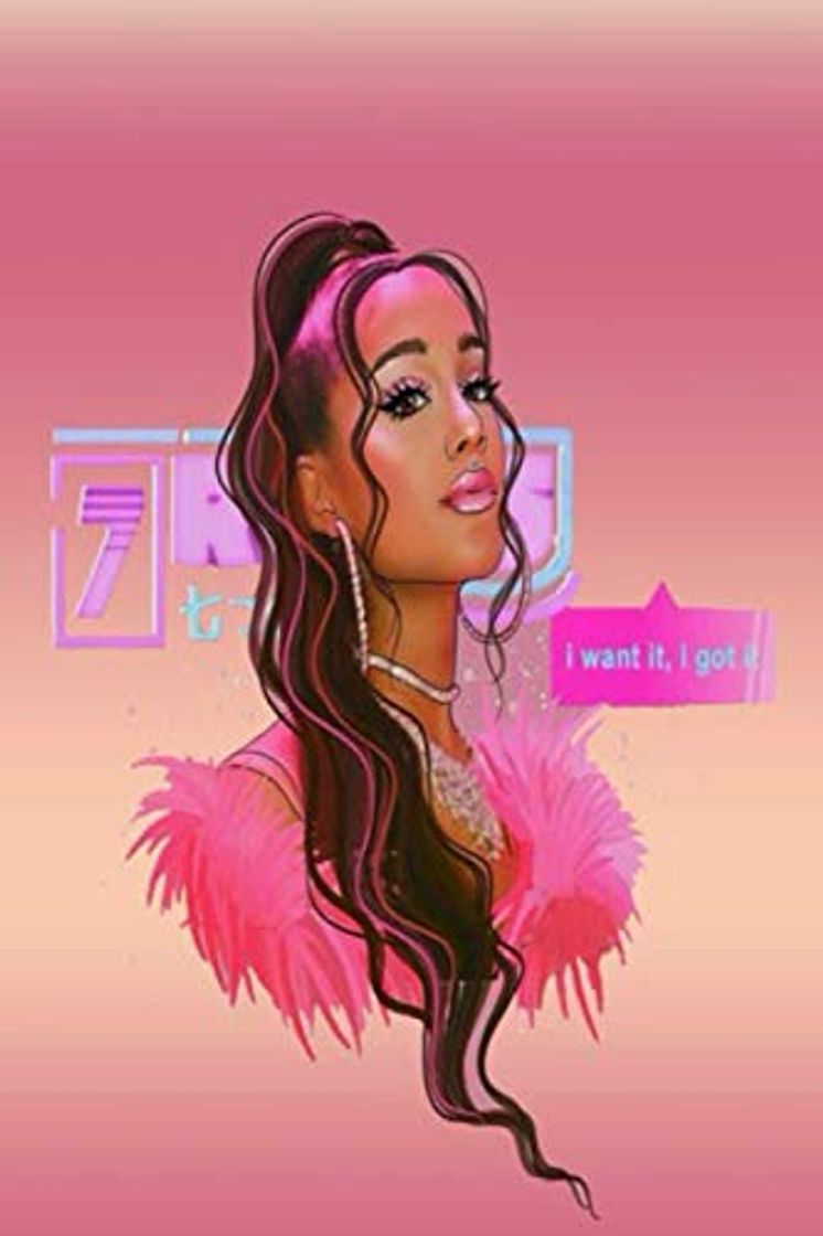 Books I want it,I got it: Ariana Grande Notebook : Great Notebook for School or as a Diary, Lined With 120 Pages, Journal, Notes and for Drawings