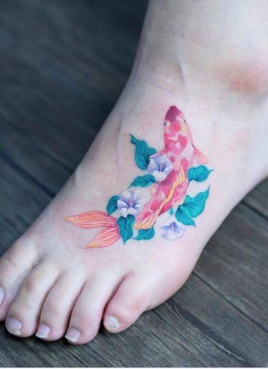 Tatuagem de peixinho