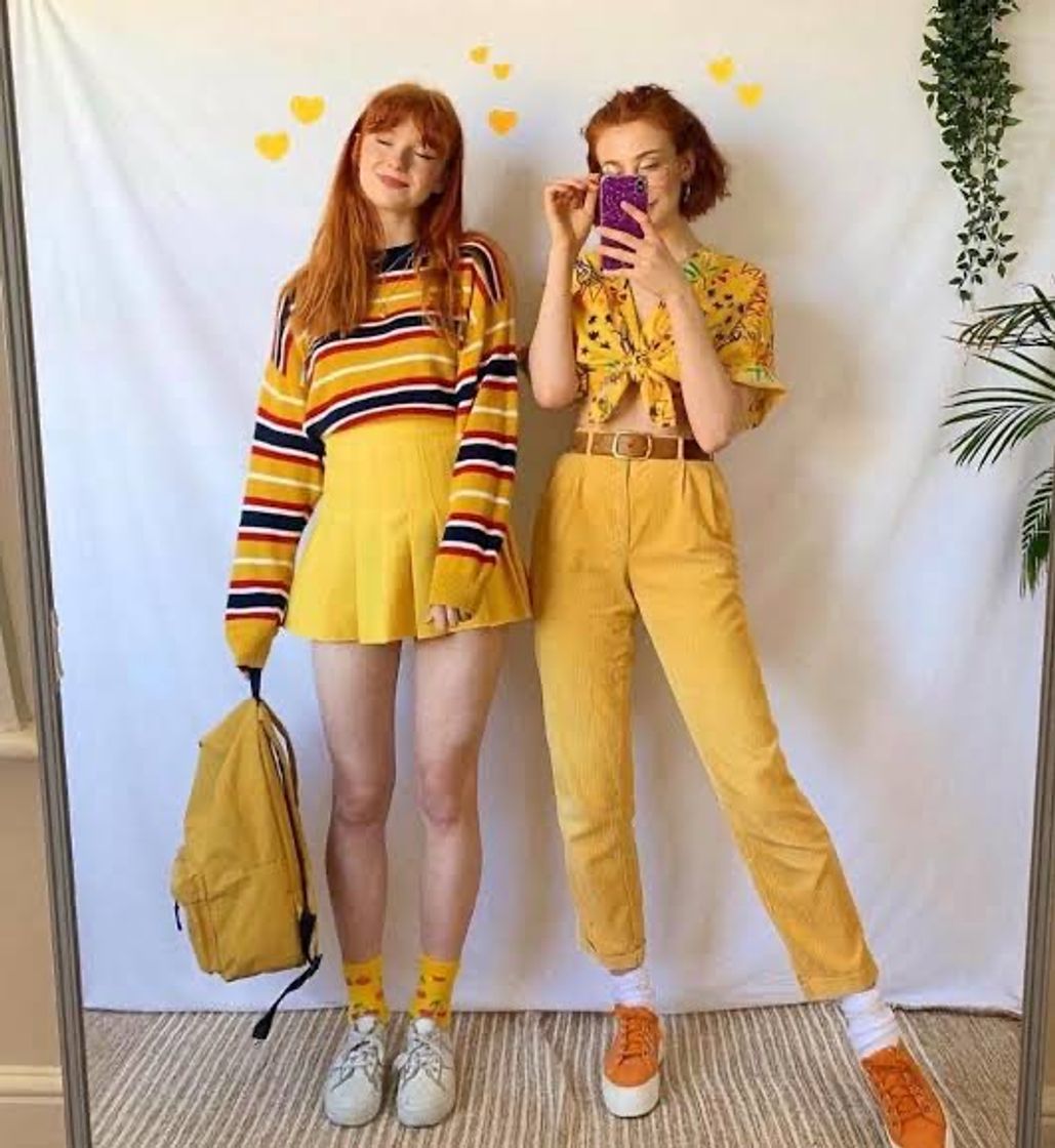 Fashion Yello esthetic 