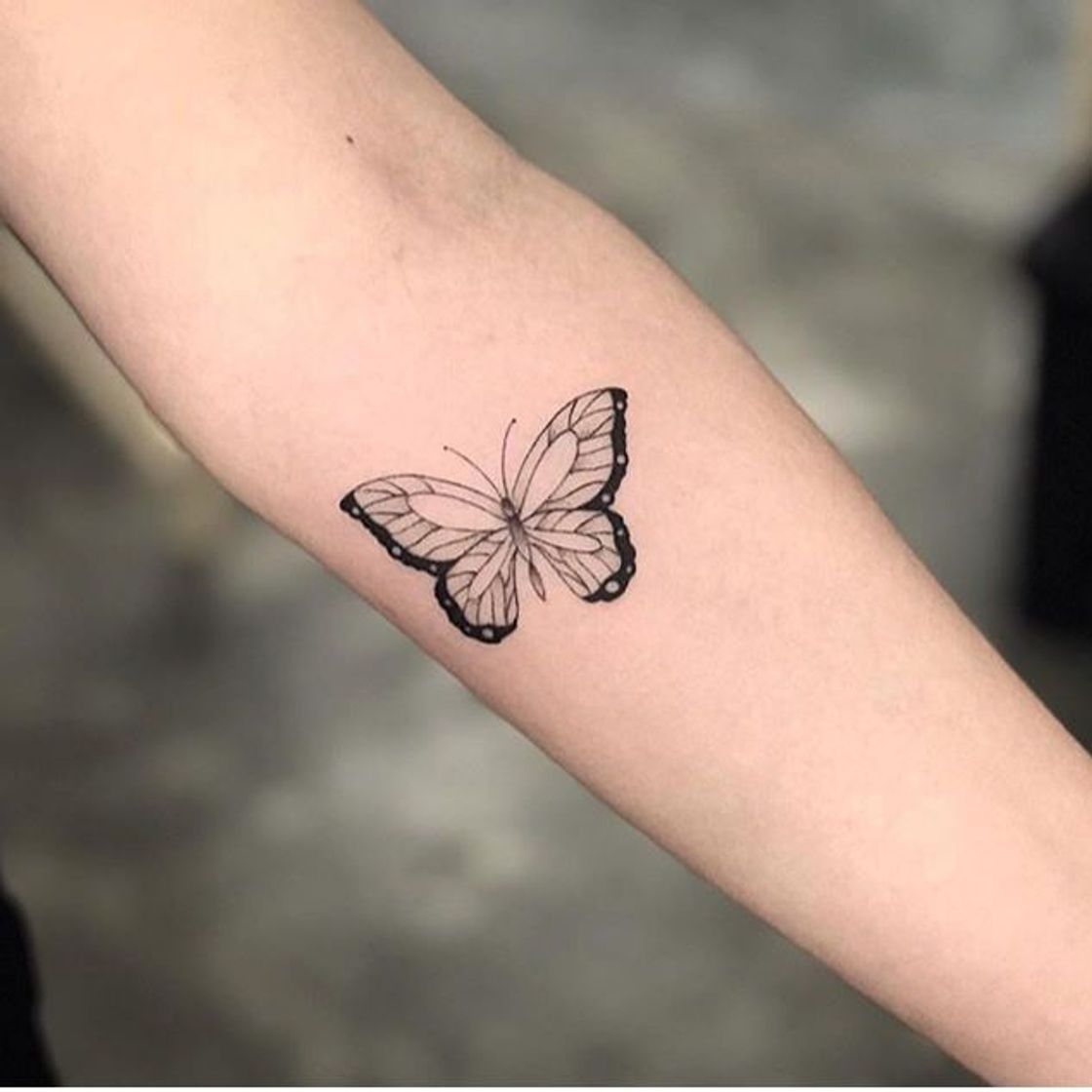 Fashion Tatuagem de borboleta