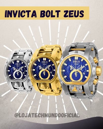 Relógio Invicta Bolt Zeus