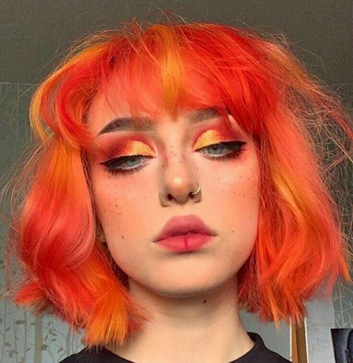 Orange hair 