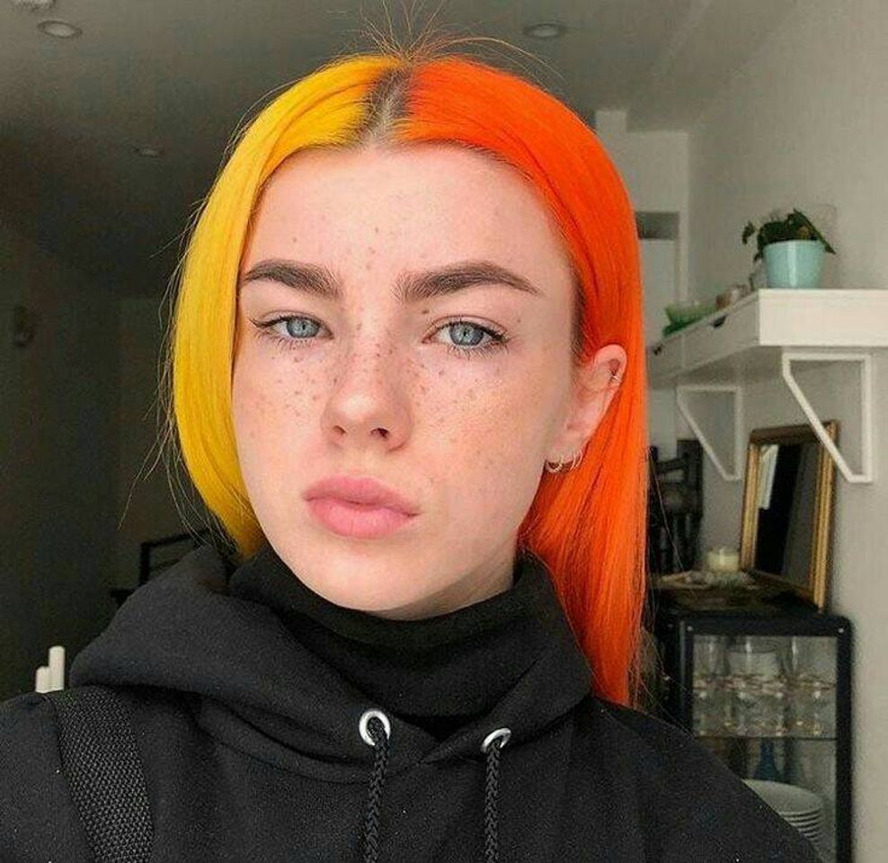 Fashion orange and yellow