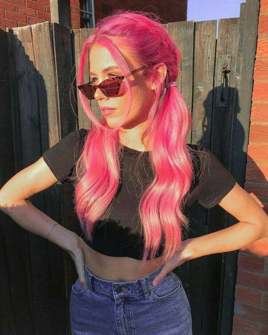 Pink hair 