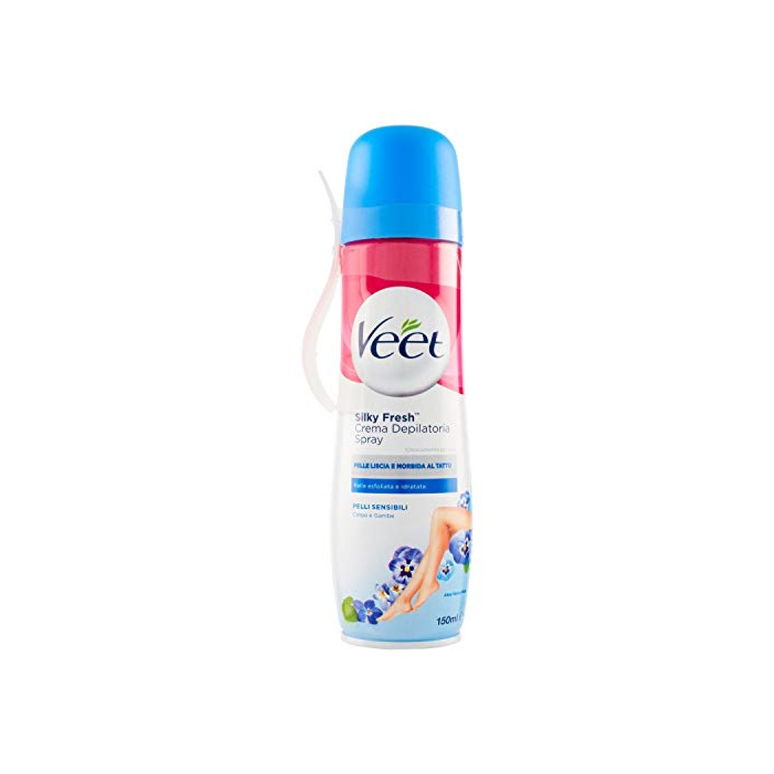 Product Veet Crema Depilatoria spray para Piel Delicada