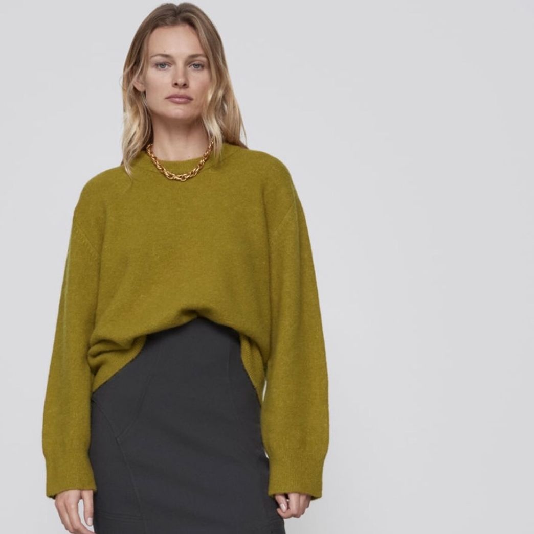 Social Jersey con lana oversize ZARA