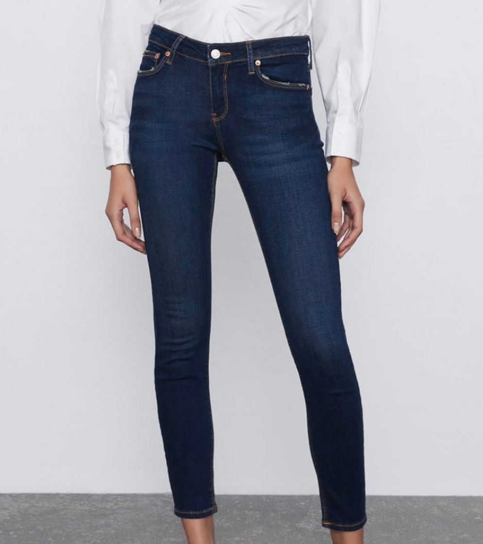 Fashion Texans Zw premium skinny trueblue  ZARA