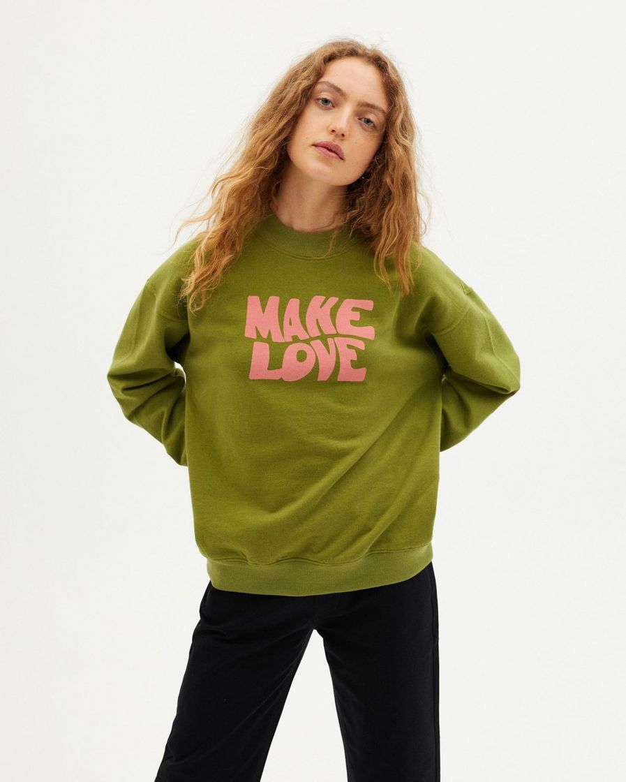 Fashion SUDADERA MAKE LOVE