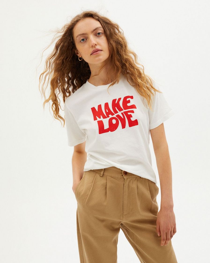 Fashion CAMISETA MAKE LOVE