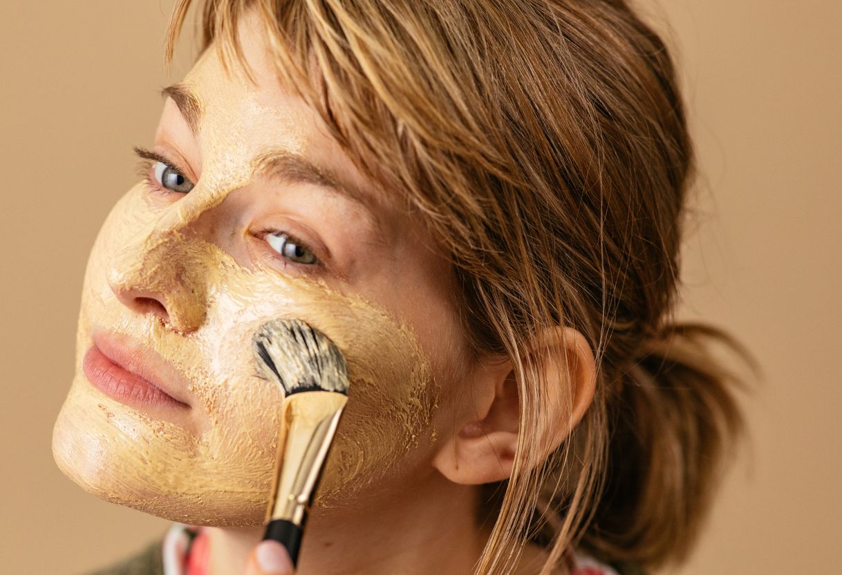 Product Brush Strokes Face Masks