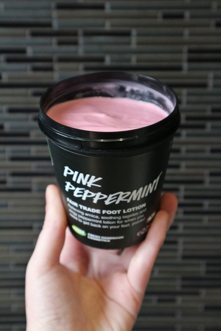 Product Pink Peppermint Foot Lotion