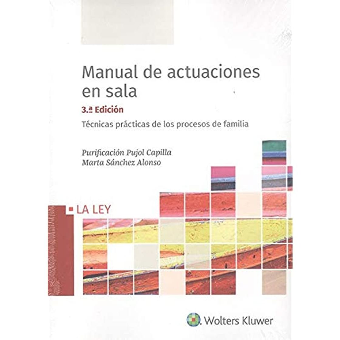 Book MANUAL DE ACTUACIONES EN SALA. TÉCNICAS PRÁCTICAS DE LOS PROCESOS DE FAMILIA - PURIFICACION PUJOL CAPILLA