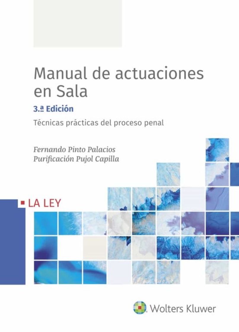 Book MANUAL DE ACTUACIONES EN SALA. TÉCNICAS PRÁCTICAS DEL PROCESO PENAL - FERNANDO PINTO PALACIOS , PURIFICACION PUJOL CAPILLA