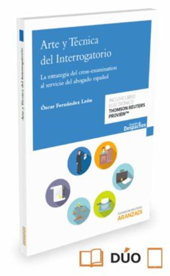 Books ARTE Y TÉCNICA DEL INTERROGATORIO - OSCAR FERNANDEZ LEON