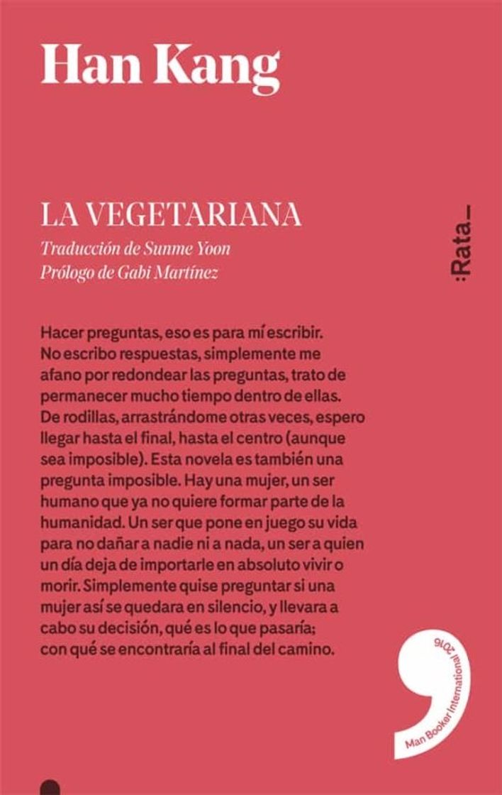 Libros LA VEGETARIANA - HAN KANG