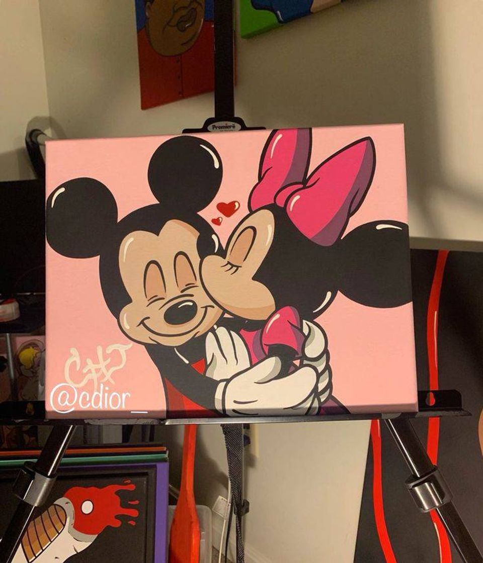 Moda Quadro do Mickey