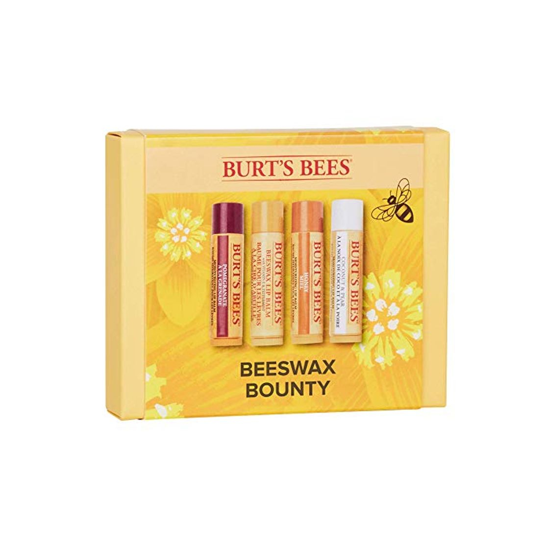 Products Burt's Bees Set De Regalo Bounty Con 4 Bálsamos Labiales Hidratantes De