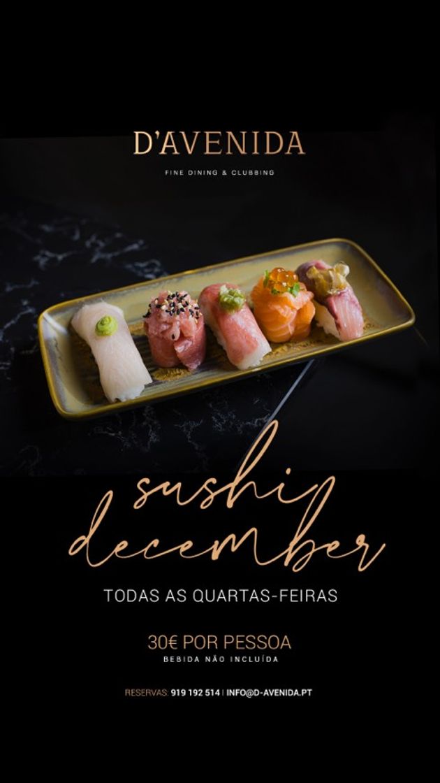 Restaurantes D'Avenida - Fine Dining & Clubbing