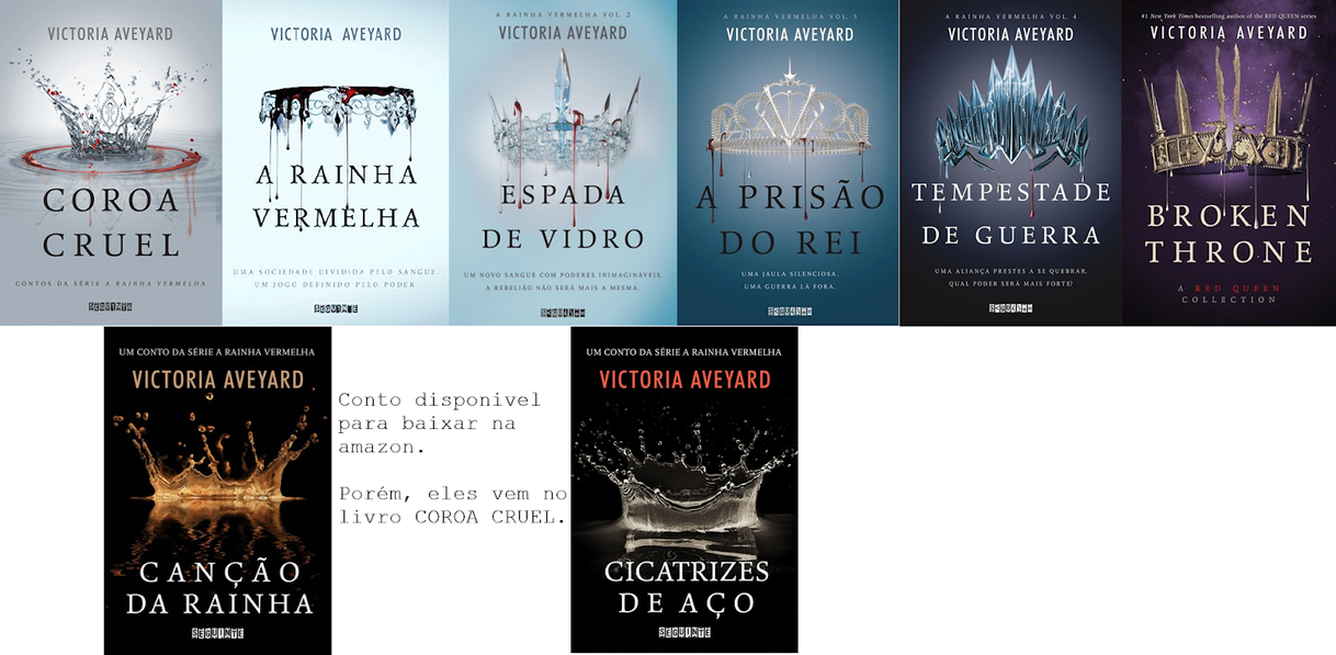 Libros A Rainha Vermelha.