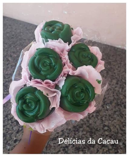 Buquê de Flores de Chocolate 