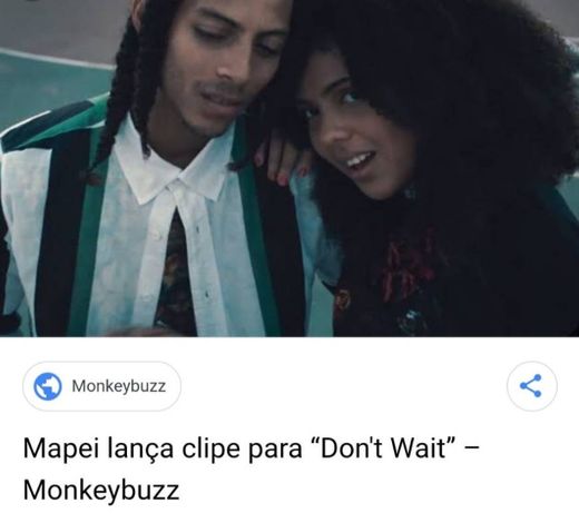 Don't Wait - Mapei - LETRAS.MUS.BR