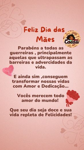 Dia das Mães!!!