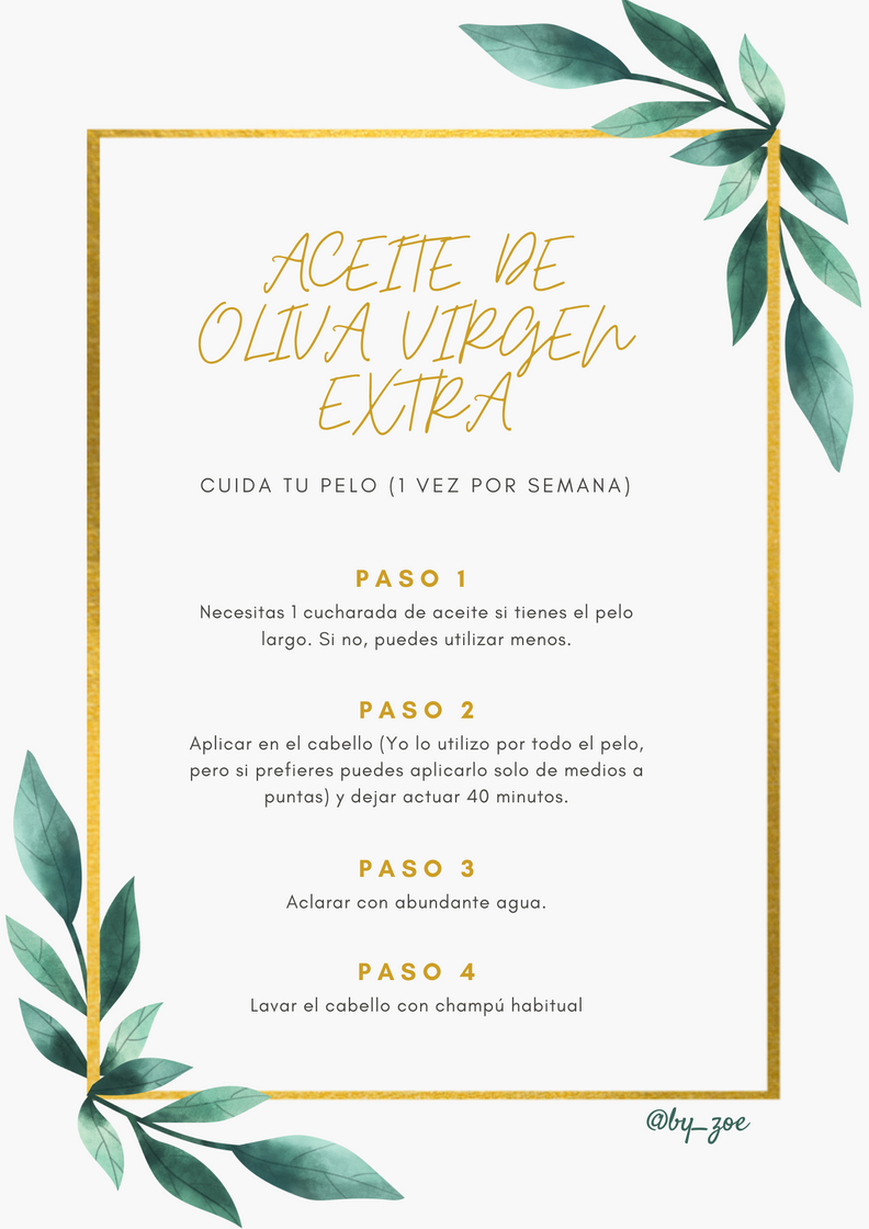 Social Mascarilla casera aceite de oliva