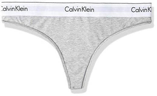 Calvin Klein Thong Tanga, Grau