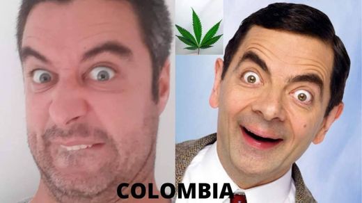 Mr bean foi pego na Colômbia 