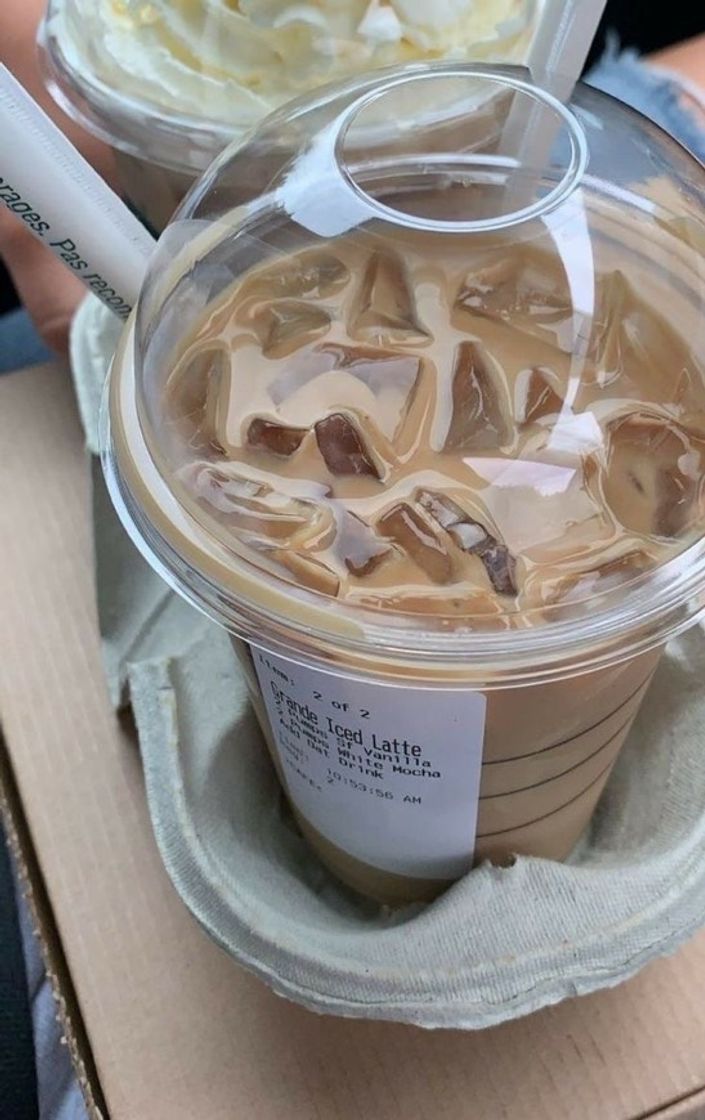 Fashion iced latte