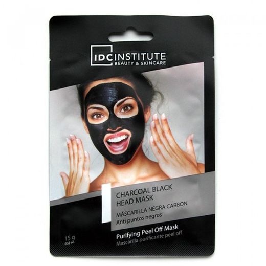 Charcoal Black Head Mask IDC INSTITUTE Mascarilla negra de ...