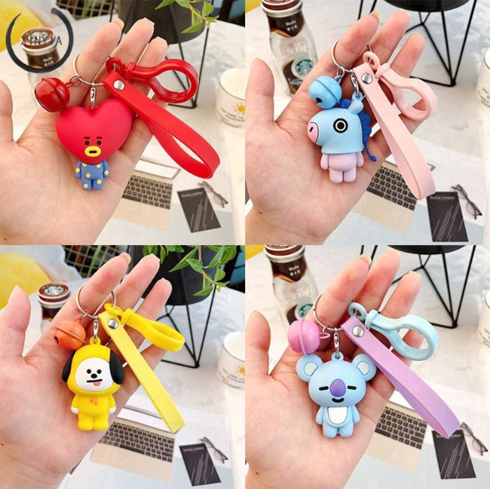 Social Confira Chaveiro Kpop BTS TATA KOYA BT21 / Porta Chaves COOK